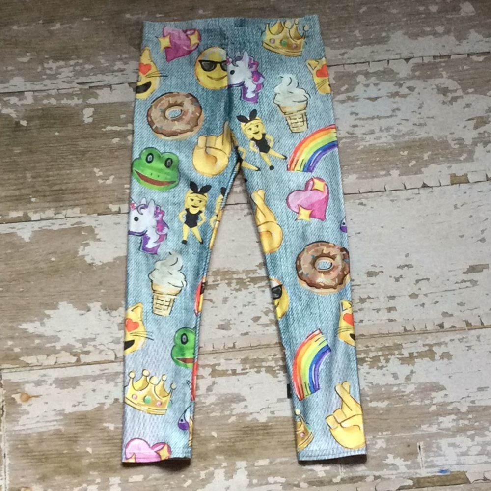 Terez Fun Emoji Leggings
